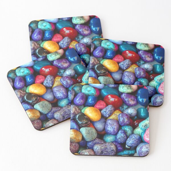 Item preview, Geology Patterns Colorful Rocks Stones Mask designed and sold by PaleoArtistry.