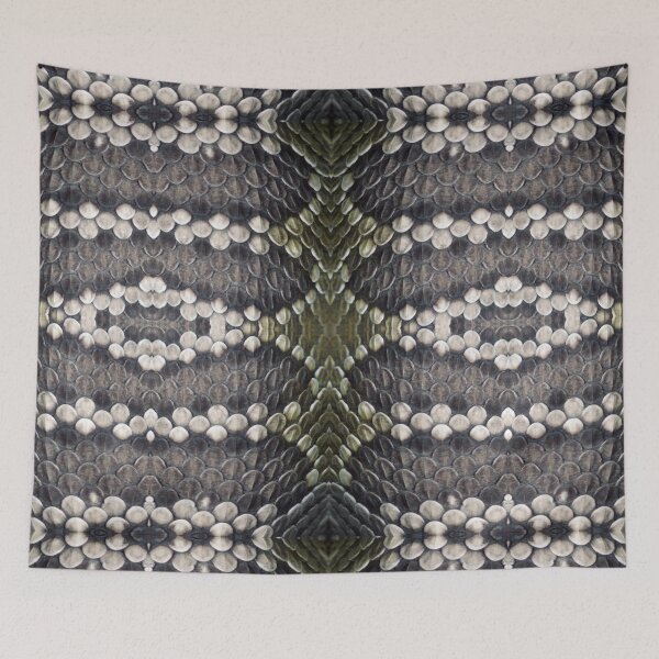 Item preview, Striking Grey and Gold Snakeskin Pattern designed and sold by cgroenewald.