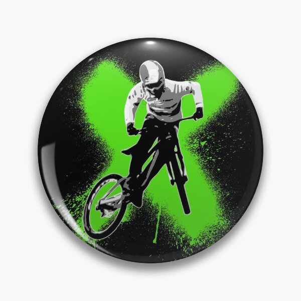 Item preview, cool boy jumping on mountain bike designed and sold by Denis Rösler.