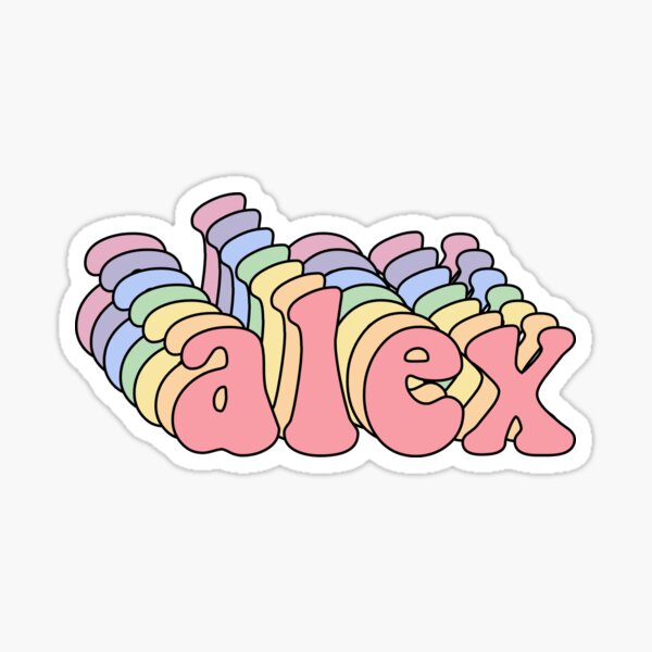 alex-name-sticker-sticker-for-sale-by-youtubemugs-redbubble