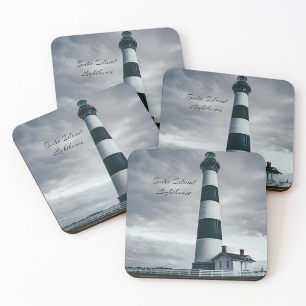 Item preview, Bodie Island Lighthouse black and white designed and sold by mwagie.