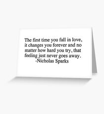 It Changes You Greeting Card