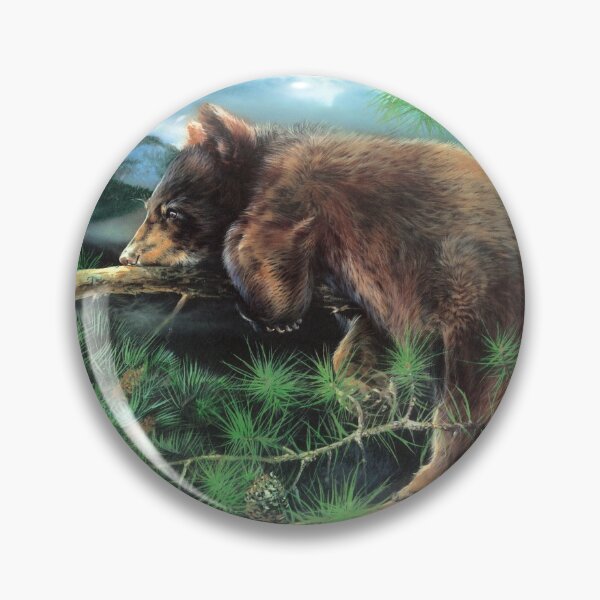 Item preview, Cinnamon Tree Black Bear Cub designed and sold by BrushWorks.