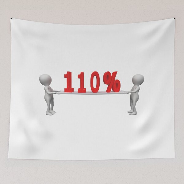 Item preview, 3D figures with 110 percent symbol on a board designed and sold by MIRO3D.