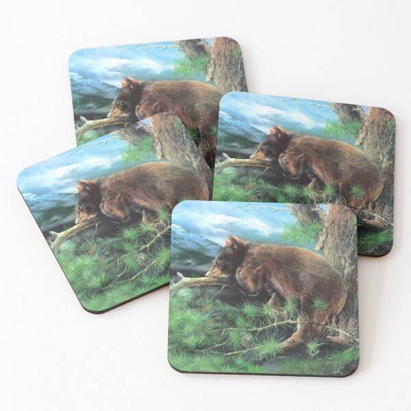 Item preview, Cinnamon Tree Black Bear Cub designed and sold by BrushWorks.