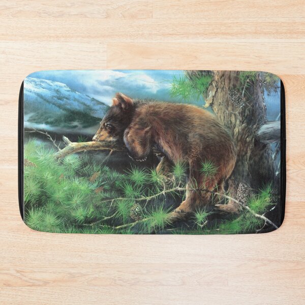 Item preview, Cinnamon Tree Black Bear Cub designed and sold by BrushWorks.