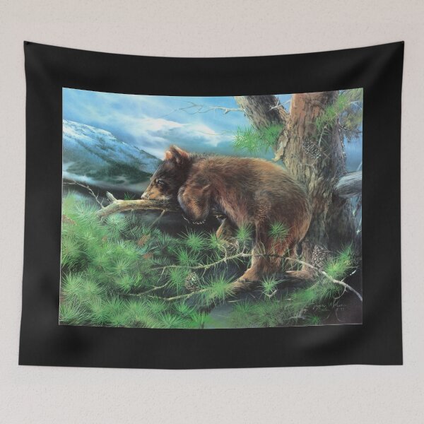 Item preview, Cinnamon Tree Black Bear Cub designed and sold by BrushWorks.