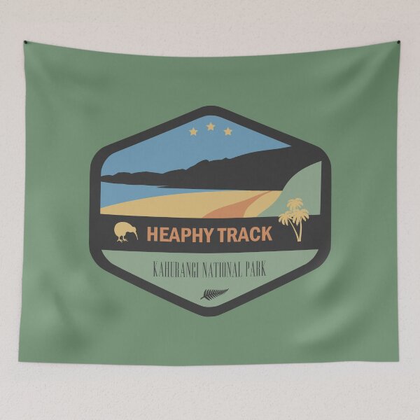Item preview, Heaphy Track New Zealand Great Walk designed and sold by kiwishirts.