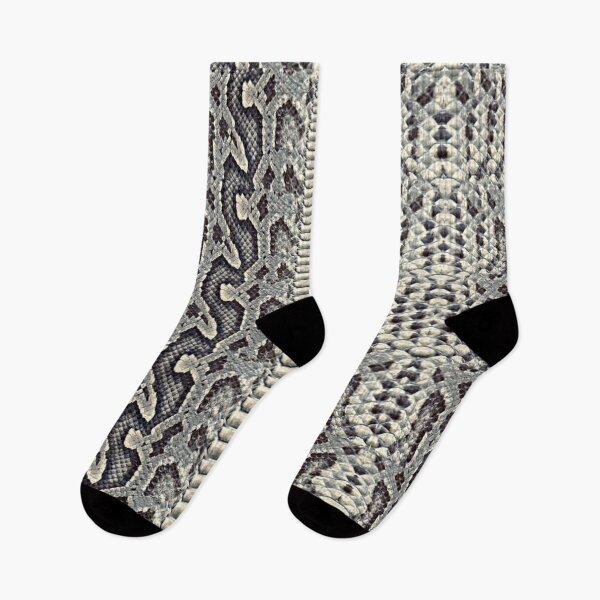 Item preview, Striking Cream and Grey Snakeskin Pattern designed and sold by cgroenewald.