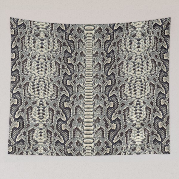 Item preview, Striking Cream and Grey Snakeskin Pattern designed and sold by cgroenewald.
