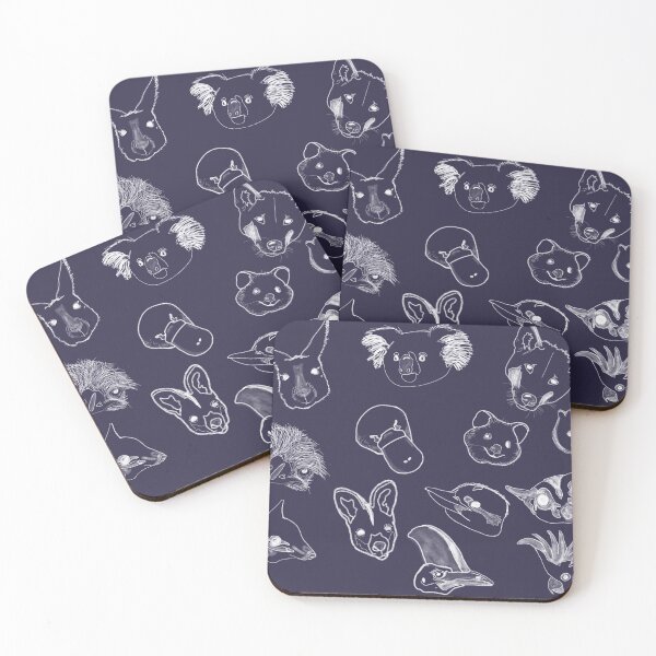Item preview, Australia chalkboard animals  designed and sold by JMVisuals28.