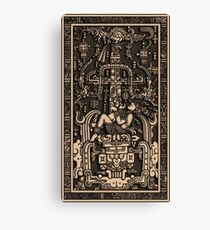 Sala Tumba de Pakal2 Canvas Print