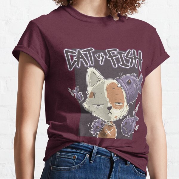 Cat vs Fish Classic T-Shirt