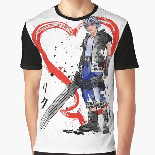 Vista previa del artículo con la obra «Keyblade Master Riku», diseñado y vendido por zoezowie79.