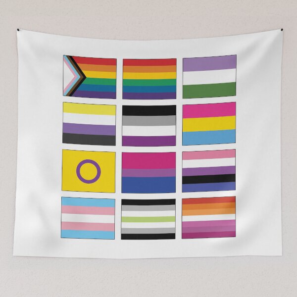Item preview, LGBTQ+ Community Pride Flags Sticker Pack designed and sold by teeworthy.