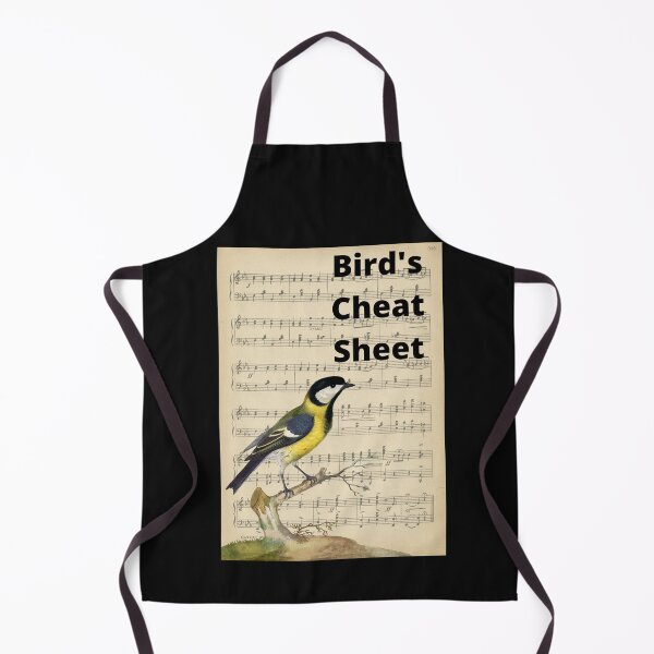Item preview, Birds Cheat Sheet designed and sold by TeeZoneZtore.