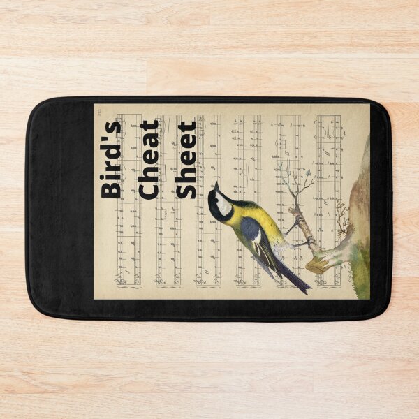 Item preview, Birds Cheat Sheet designed and sold by TeeZoneZtore.
