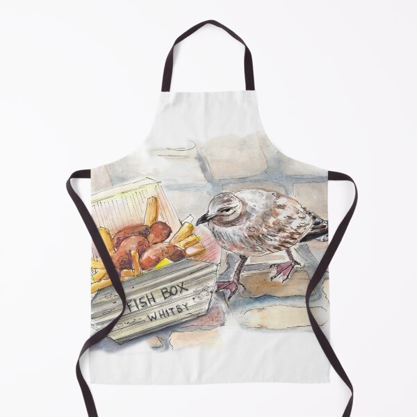 Item preview, Fish And Chips For A Seagull In Whitby designed and sold by Goodaboom.