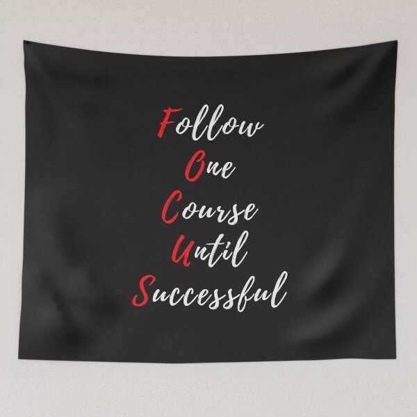 Item preview, Focus - Follow One Course Until Successful designed and sold by MohitJain1109.