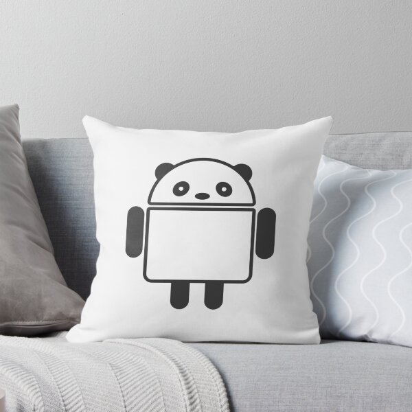 Item preview, Panda Android robot style design designed and sold by mrsupicku.