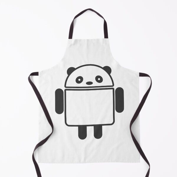 Item preview, Panda Android robot style design designed and sold by mrsupicku.