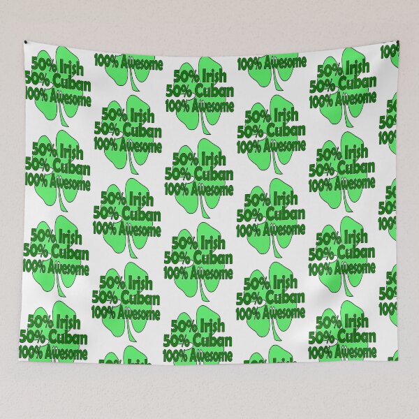 Item preview, ST. Patrick's day gift for Cuban Americans designed and sold by BRtisticDesigns.