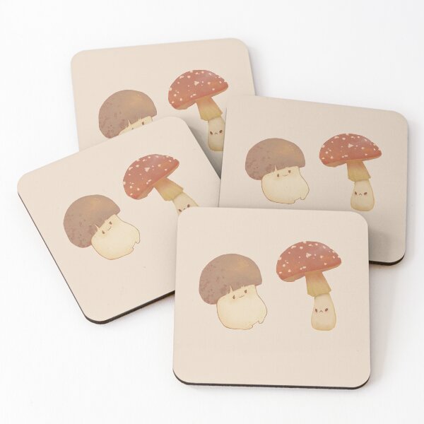 Item preview, Two cute mushrooms designed and sold by Caramael.