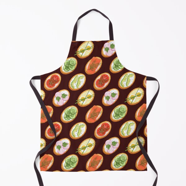 Item preview, Healthy Bruschetta Toppings Pattern designed and sold by Alicia Chee.
