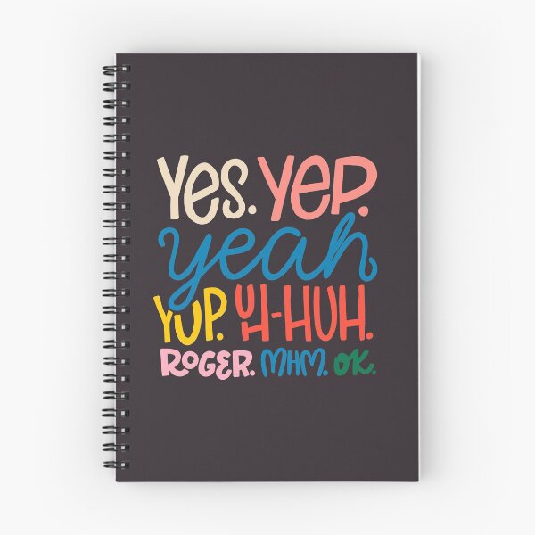 Item preview, yes. yep. uh-huh. designed and sold by tarynstype.