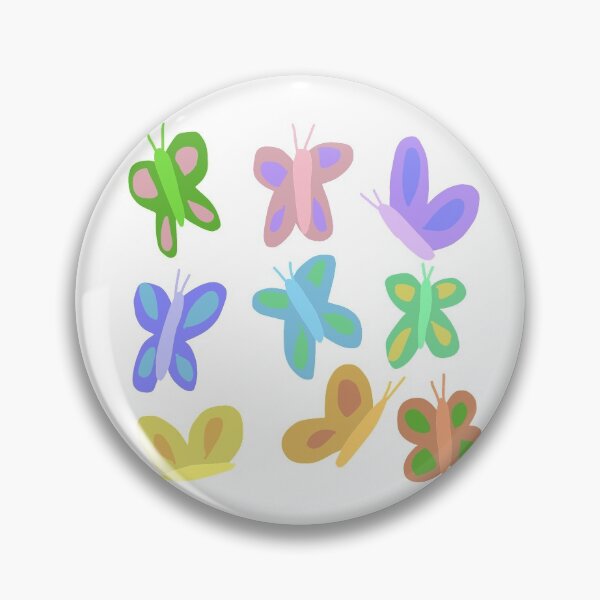 Item preview, Rainbow Butterflies with Contrast Colours designed and sold by ajberosil.