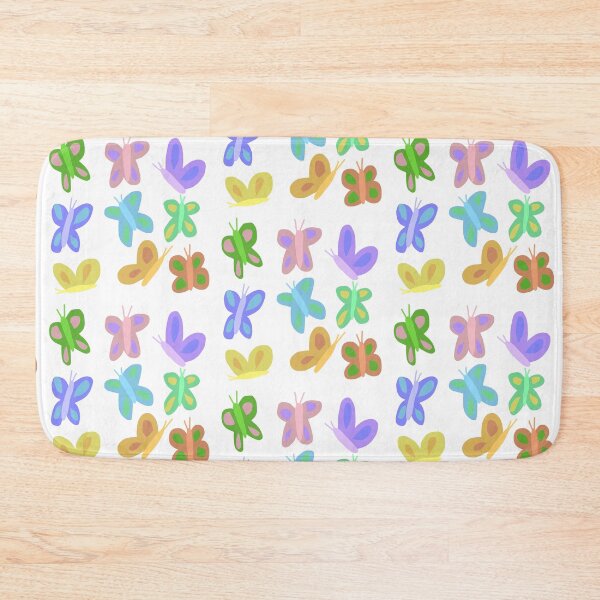Item preview, Rainbow Butterflies with Contrast Colours designed and sold by ajberosil.