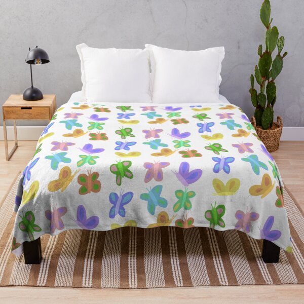 Item preview, Rainbow Butterflies with Contrast Colours designed and sold by ajberosil.