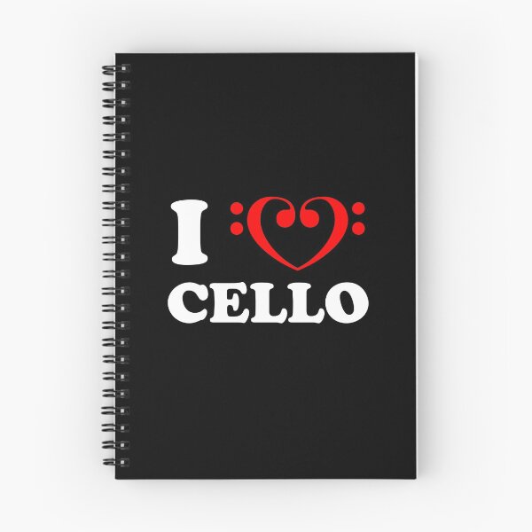 Item preview, I Love Cello Bass Clef Design  designed and sold by jaycartoonist.
