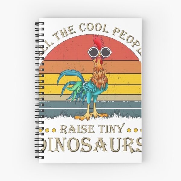 Item preview, All the cool people raise tiny dinosaurs chicken shirt designed and sold by Trendy Shirts.