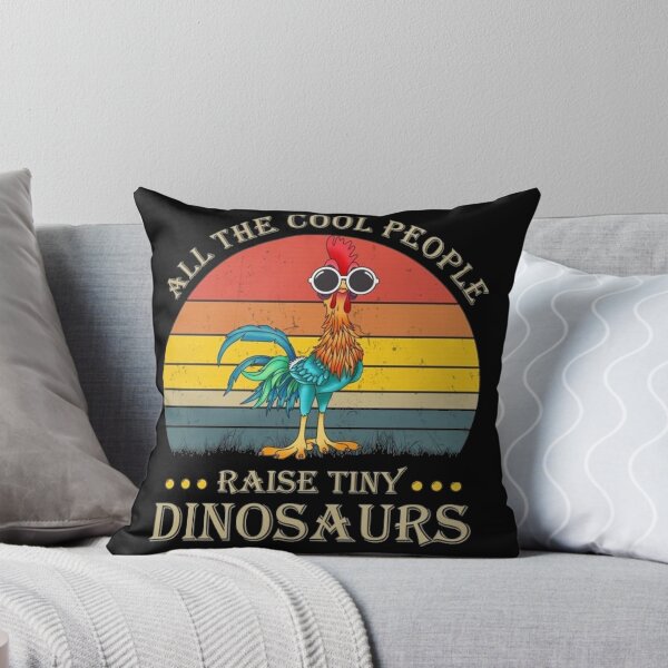 Item preview, All the cool people raise tiny dinosaurs chicken shirt designed and sold by Trendy Shirts.