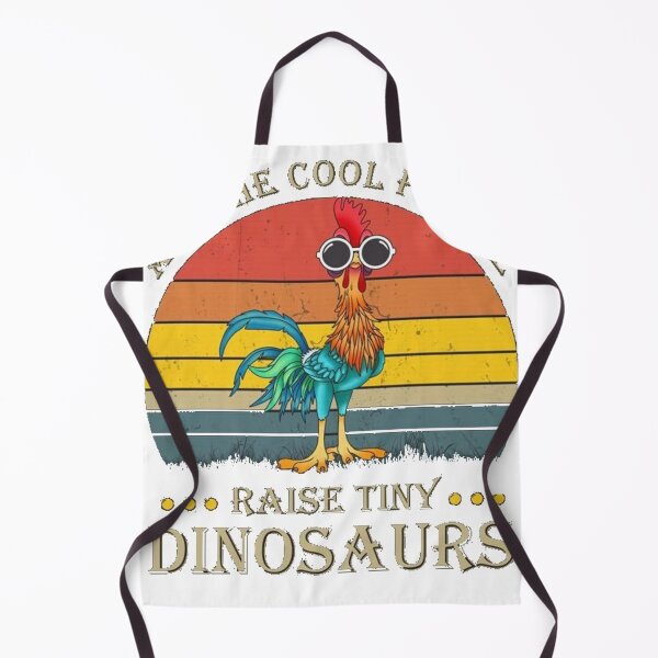 Item preview, All the cool people raise tiny dinosaurs chicken shirt designed and sold by Trendy Shirts.
