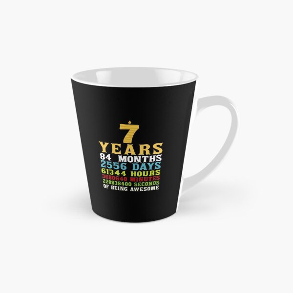 Item preview, 7 Years 84 Months Of Being Awesome Funny Seven Years Old 7th Birthday Anniversary Gift designed and sold by Md. Manjur Ahamed.