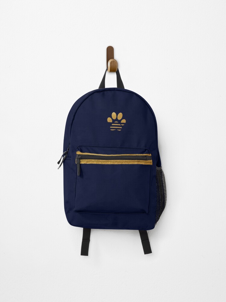 Navy and 2024 gold backpack