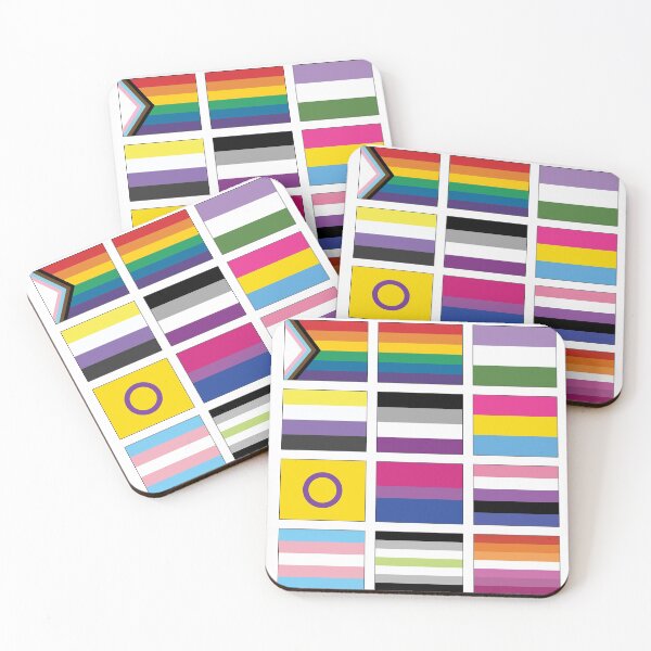 Item preview, LGBTQ+ Community Pride Flags Sticker Pack designed and sold by teeworthy.