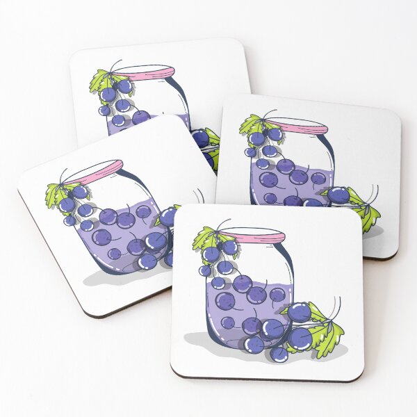 Item preview, Summer grapes juice Jar designed and sold by OneTimeEngineer.