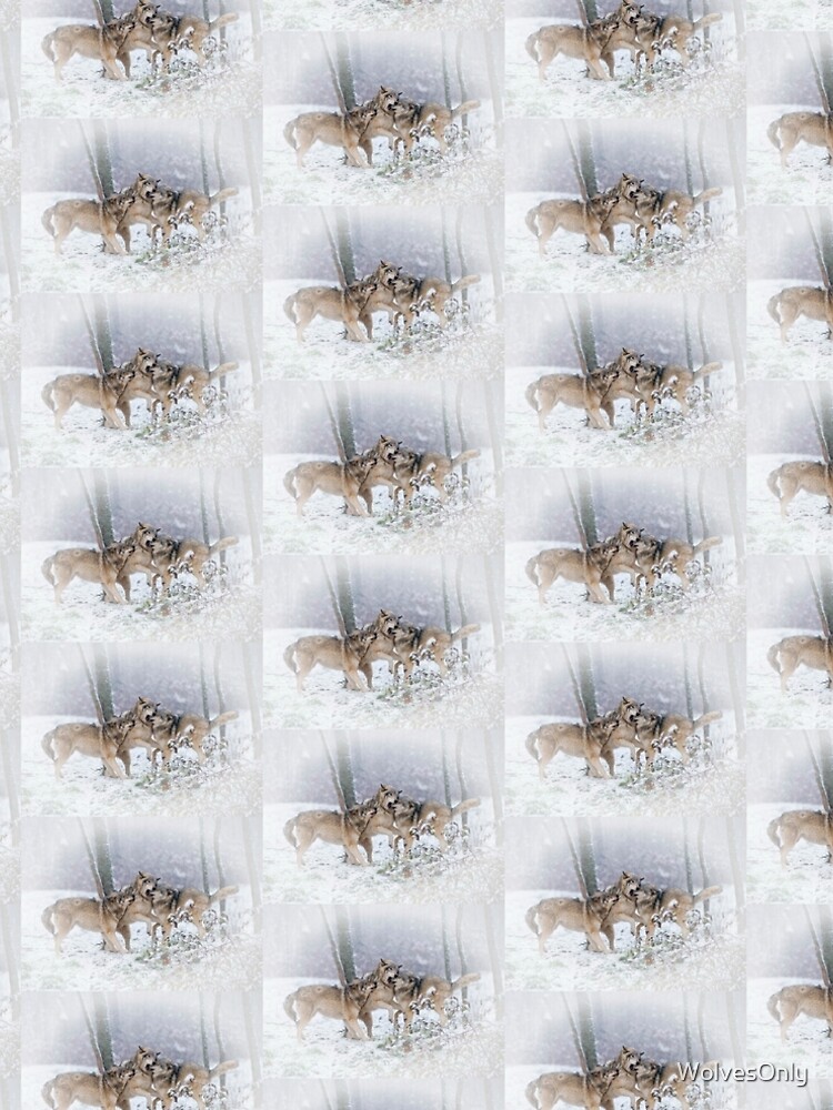 Thumbnail 5 of 5, A-Line Dress, Timber Wolves designed and sold by WolvesOnly.