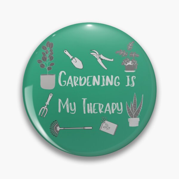 Item preview, Gardening Is My Therapy Gardening Tools Version designed and sold by cation-studio.