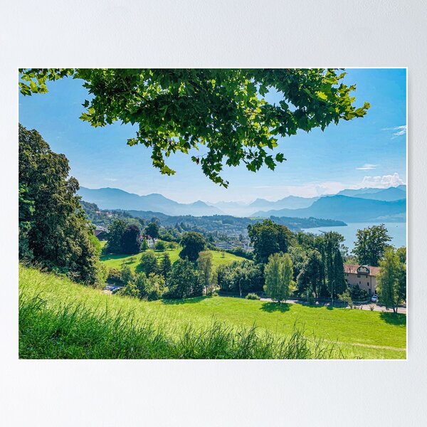 Item preview, Swiss summer landscape designed and sold by powerpointer.