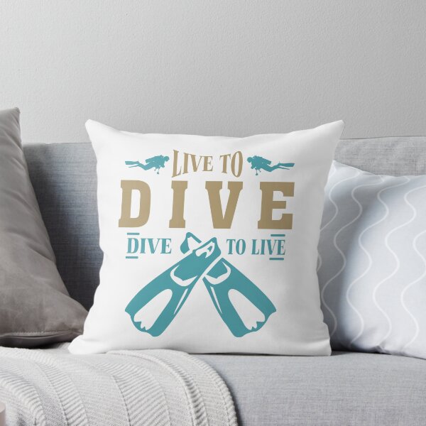 Item preview, Live To Dive - Dive To Live designed and sold by Rehakeles.