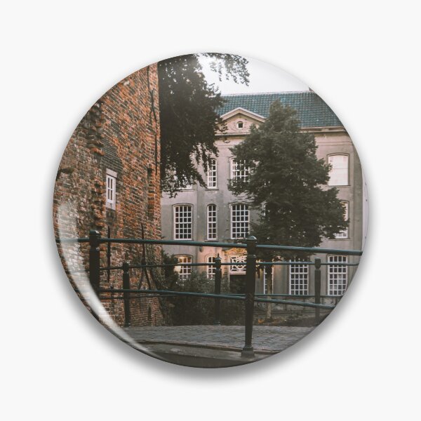 Item preview, Amersfoort Medieval city in The Netherlands canal and bridge just after sunset designed and sold by michieldros.
