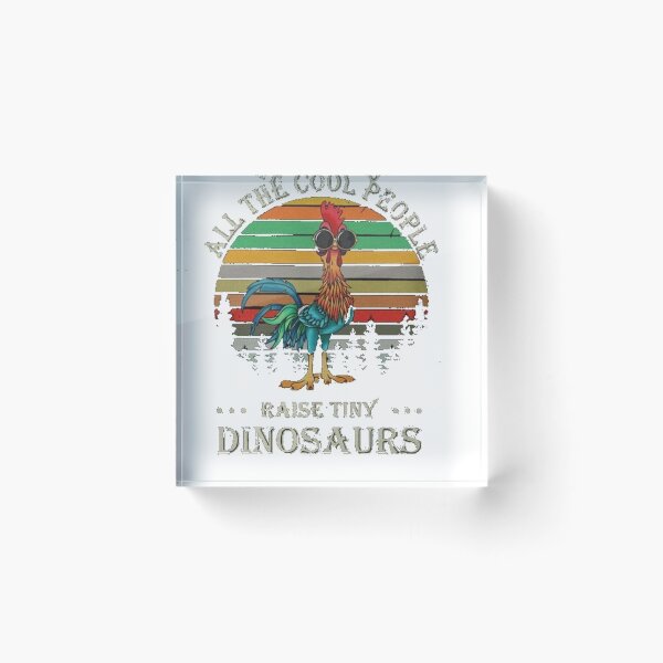 Item preview, Copy of All the cool people raise tiny dinosaurs chicken shirt designed and sold by Trendy Shirts.