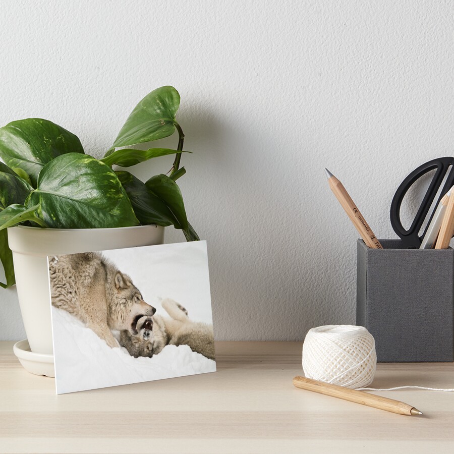 Item preview, Art Board Print designed and sold by WolvesOnly.