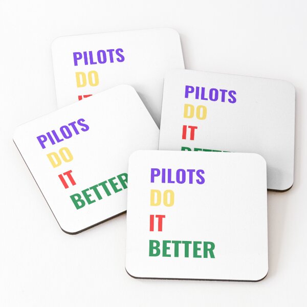 Item preview, Pilots Do It Better funny gag gift design designed and sold by RKSDesigns.
