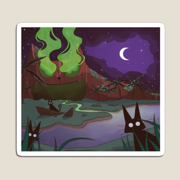 Item preview, Cat Mountain Illustration designed and sold by caileyhannahart.