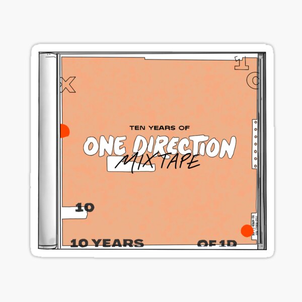 One Direction Sticker Pack 10 Year Anniversary